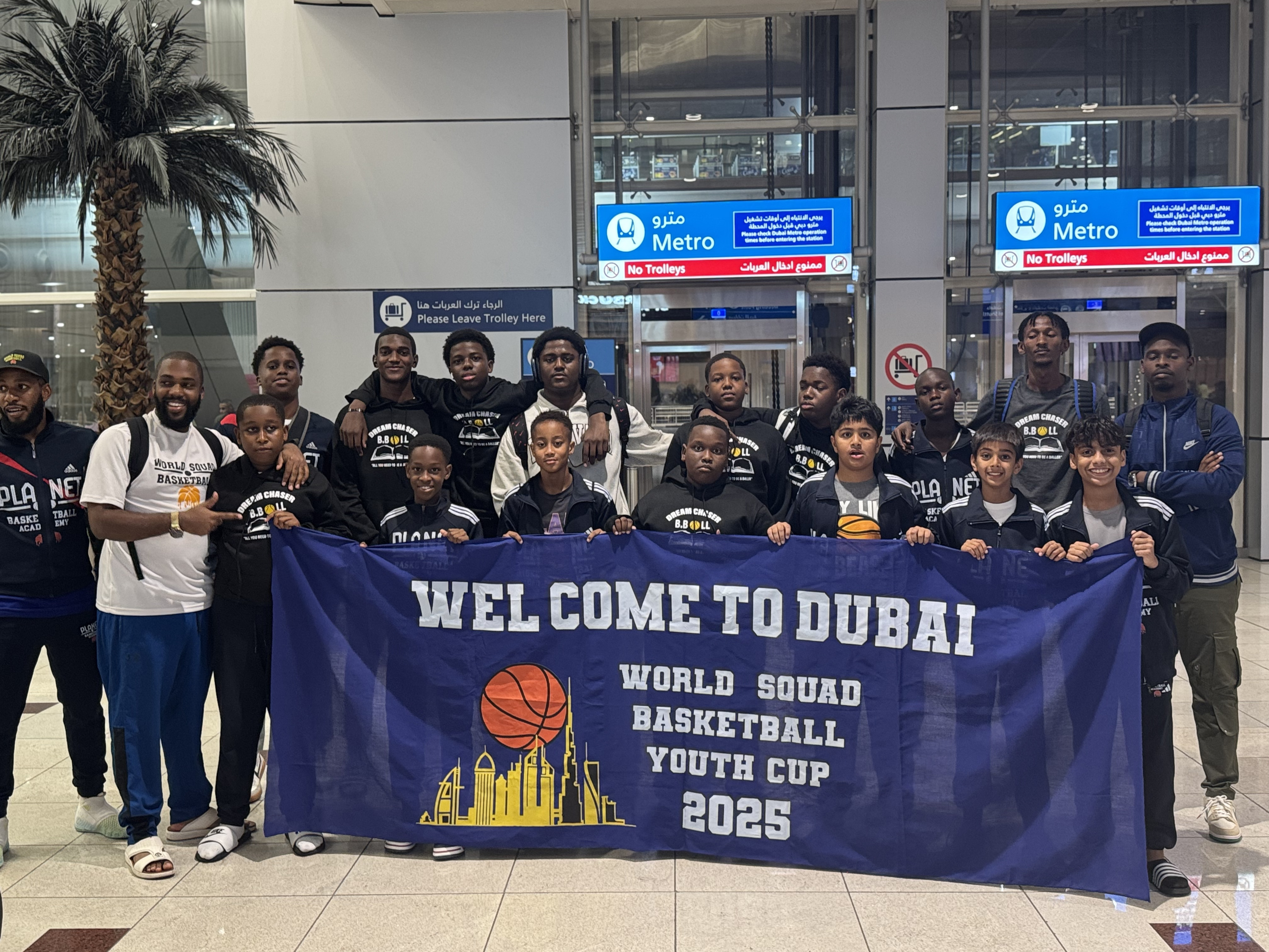 Welcome to Dubai sign